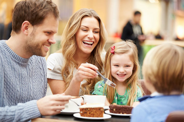 Young family in West Cheshire